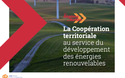 Transition énergétique : optimiser la coopération territoriale