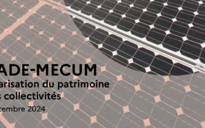 Projets solaires photovoltaïques : publication d’un vade-mecum destiné aux collectivités